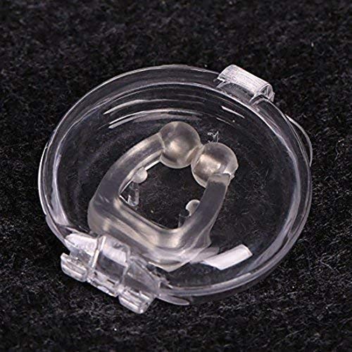 Digital Shoppy  Silicone Magnetic Anti Snore Nose Clip Guard Night Device with Case