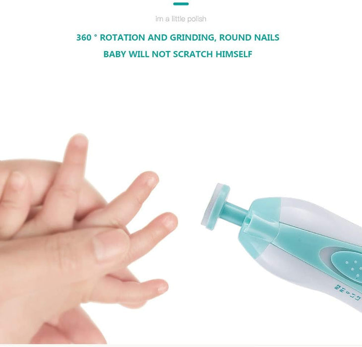 Newborn Nail Care Kit - All-in-One Set with Storage Case for Travel & Home Use