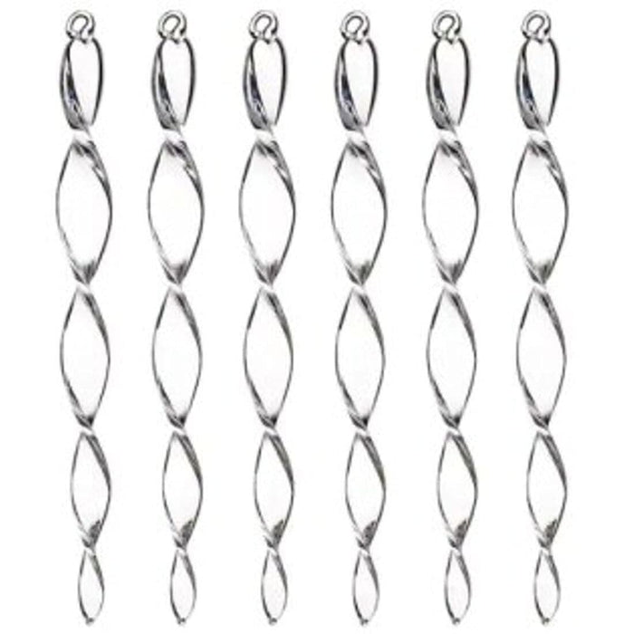 IKEA VINTERFINT Hanging decoration, set of 2, handmade  WITH Hanging decoration, icicle-shaped clear glass, 16 cm (6 ¼ ")