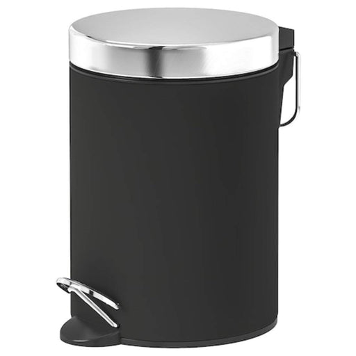 an image of the IKEA Dark Grey Waste Bin: "Sleek IKEA Dark Grey Waste Bin - 3L (1 Gallon) - Efficient Waste Management Solution.00493912