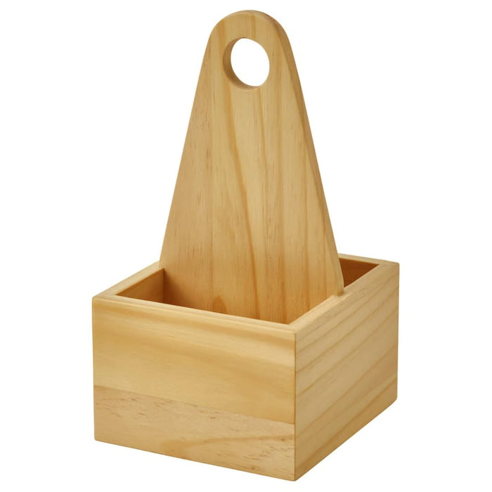 IKEA CHOKLADHAJ Portable organiser, wood, 12x11 cm (4 ¾x4 ¼ ")