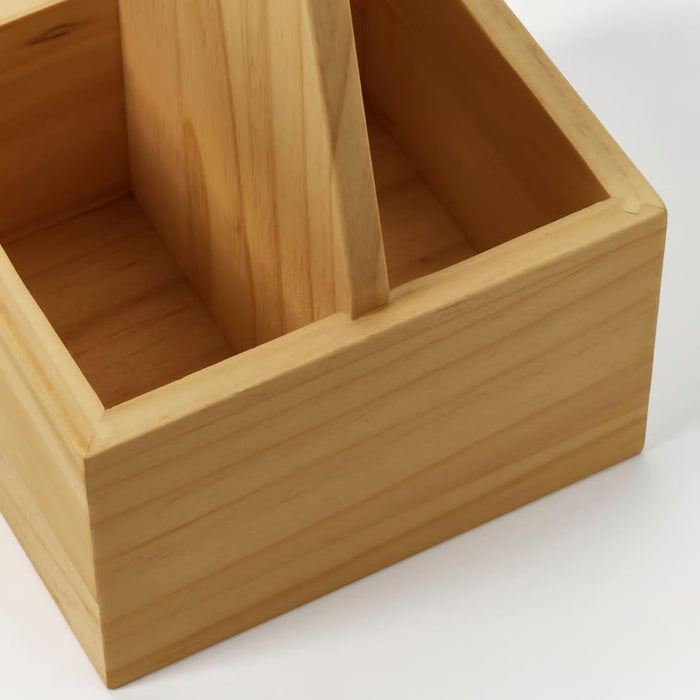 IKEA CHOKLADHAJ Portable organiser, wood, 12x11 cm (4 ¾x4 ¼ ")