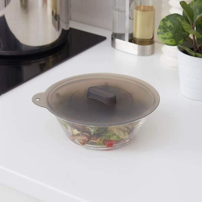 IKEA  KLOCKREN Splatter screen34 cm (13 ") with Universal lid, Set of 3, Silicone