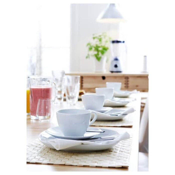 IKEA Glass Teapot with Stainless Steel Infuser 0.6 l and Cup with Saucer 200 ml