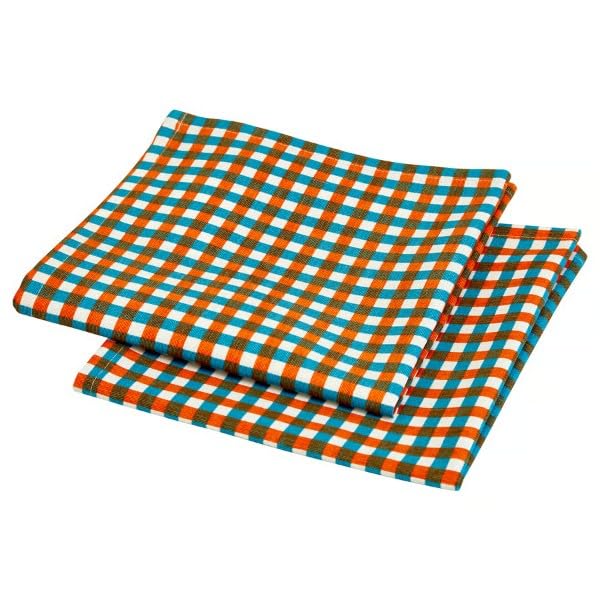 IKEA RÅNEN Basket with Napkins, White, 25x25 cm, 2 Pack