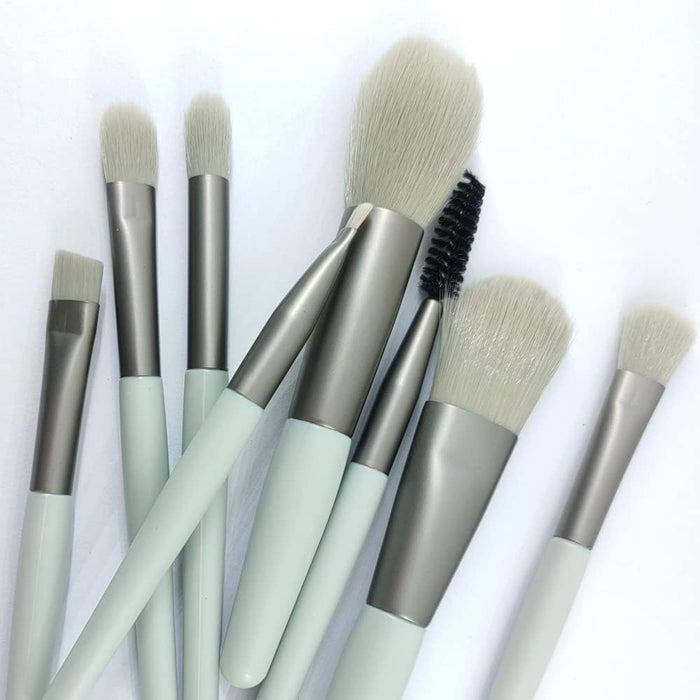 Digital Shoppy 8Pcs Mini Makeup Brush set