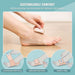 arch support sleeves displayed in beige and black variants
