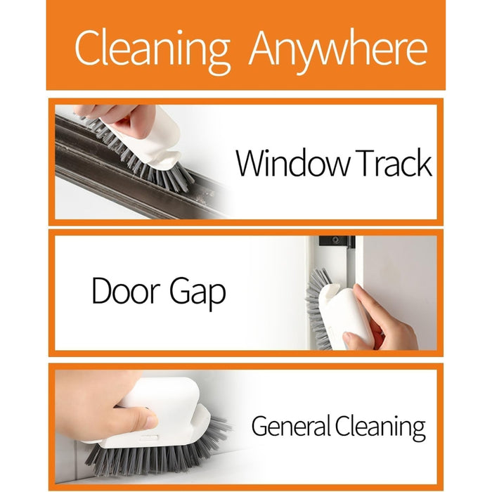 Digital Shoppy Window Track Brush – 3-in-1 Removable Multi Cleaning Tool