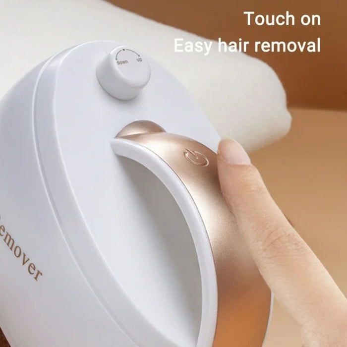 Digital Shoppy Rose Gold Fabric Lint Remover - Rechargeable Hairball Trimmer