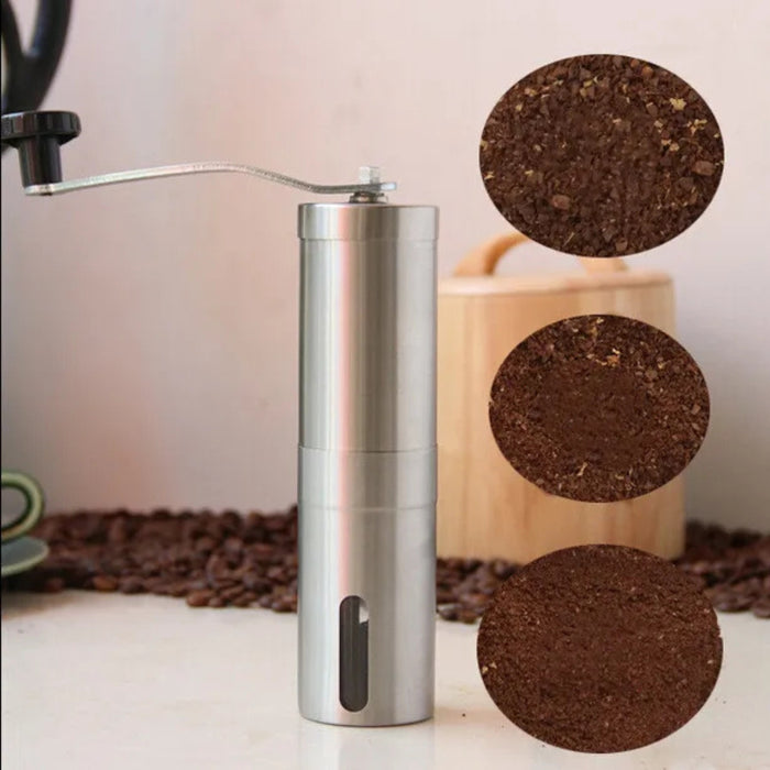 Digital Shoppy Manual Coffee Grinder – 304 Stainless Steel