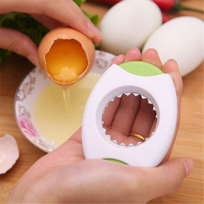 Easy-to-use egg cutter kitchen tool for clean, even slices – great for deviled eggs and bento boxes.