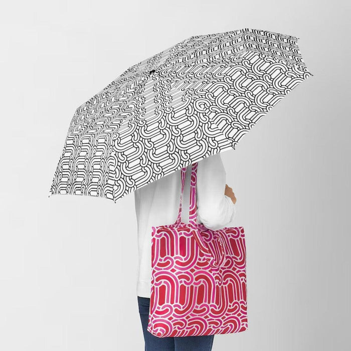 IKEA SÖTRÖNN Carrier Bag Pink/Red 45x36 cm with VINTER 2021 Gift Bag Set of 3 Jute Natural