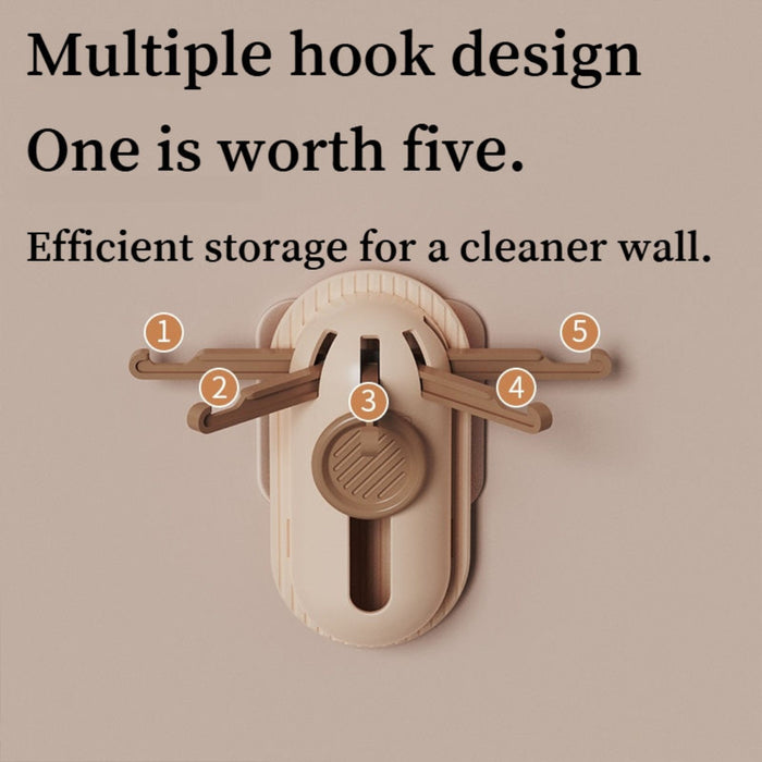Digital Shoppy Wall Hook — No‑Drill Eco Design | High Load‑Bearing Adhesive Holder