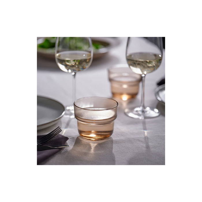 IKEA OLIVTRAST glass, light brown, 29 cl