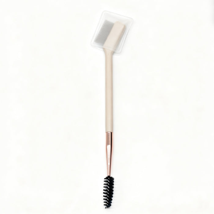 Digital Shoppy Private Label Dual-Ended Eyebrow & Eyelash Brush — Spoolie + Metal Comb