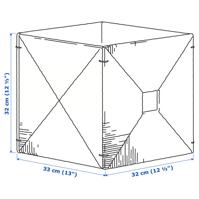 Stylish and sustainable IKEA KNIPSA basket for home organization