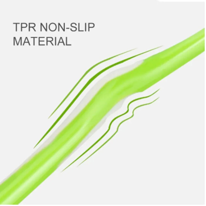 Digital Shoppy Wisdom tooth socket cleaning orthodontic toothbrush Green-2pcs