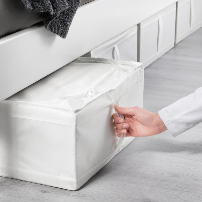 IKEA SKUBB Storage case, white, 43x53x19 cm (17x20 ¾x7 ½ ")