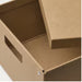 IKEA GÄRDESGÅRD storage box – close-up of box with slightly open lid, side handle, and reinforced corners-80596954