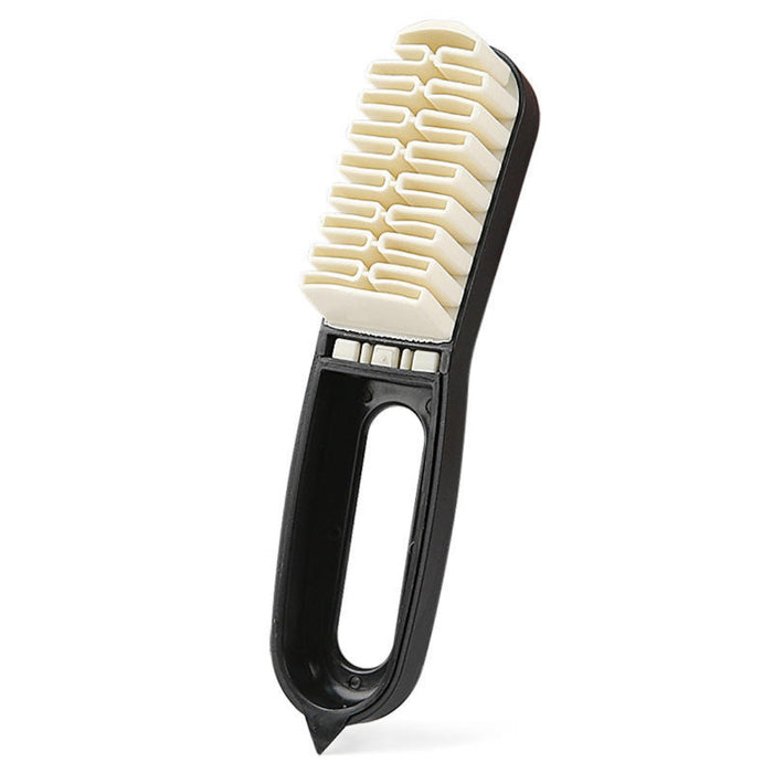 Digital Shoppy Plastic Handle Suede & Nubuck Shoe Cleaning Brush (Black)