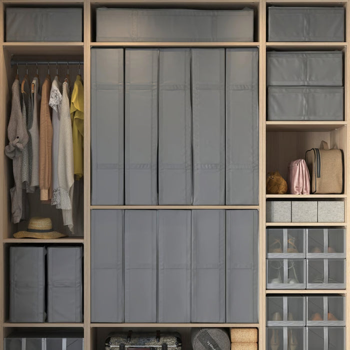 IKEA SKUBB Storage case, dark grey, 65x53x19 cm (25 ½x20 ¾x7 ½ ")