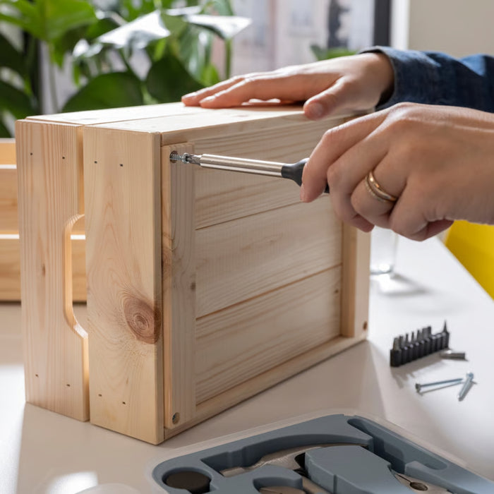 IKEA TRIXIG Complete Home Tool Kit - 15-Piece Tool Set & 175-Piece Hardware