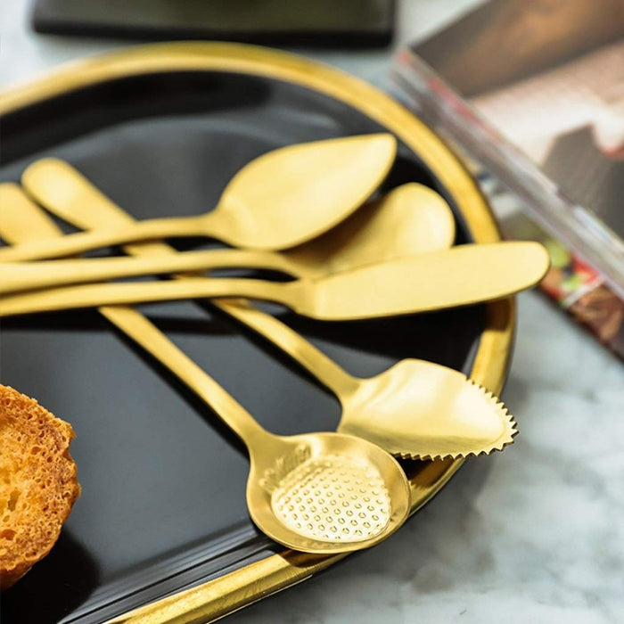 Digital Shoppy 5pcs Nordic Coffee Spoons – Stainless Steel Stirring Set