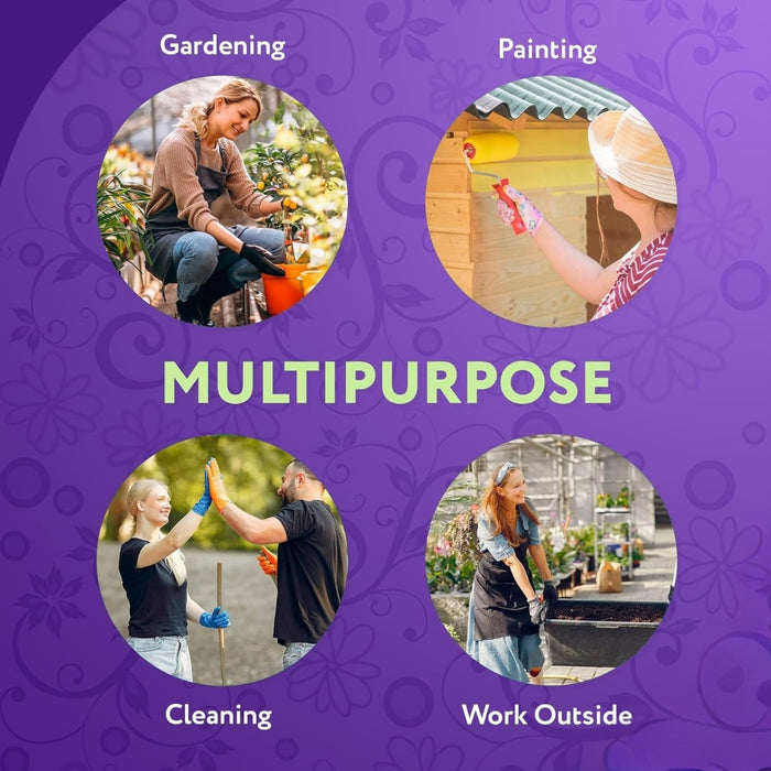 Digital Shoppy 1 pair Printed  Floral Gardening Gloves – Planting & Yard Work