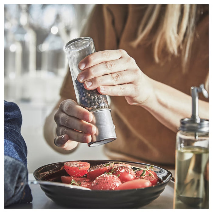 IKEA CHOKLADHAJ & CITRONHAJ Kitchen Bundle - Wood Organizer, Oil Bottle & Salt/Pepper Shakers