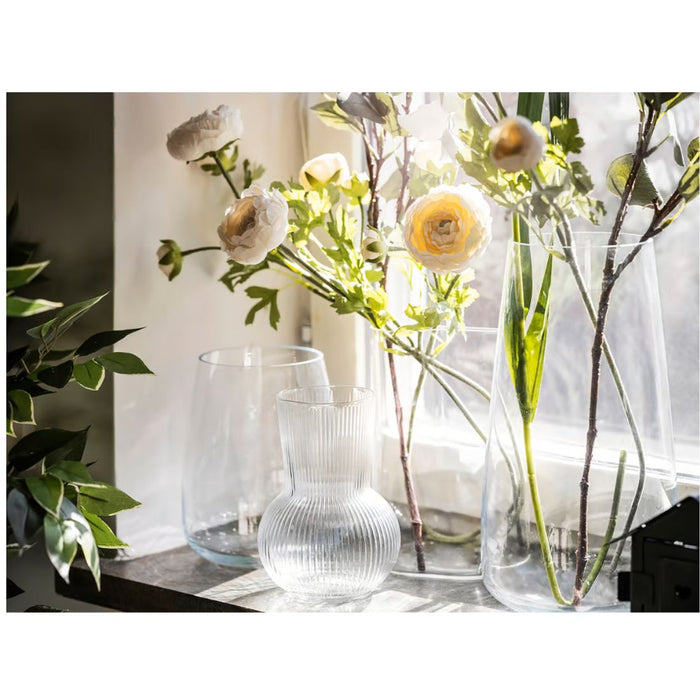 IKEA SMYCKA  Artificial flower, Ranunculus/white, 52 cm (20 ½ ")