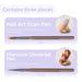 nail art scan pen and universal pen tools with labeled dimensions