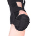 Medical-grade ankle splint made of lightweight plastic or foam, offering immobilization post-injury or surgery.