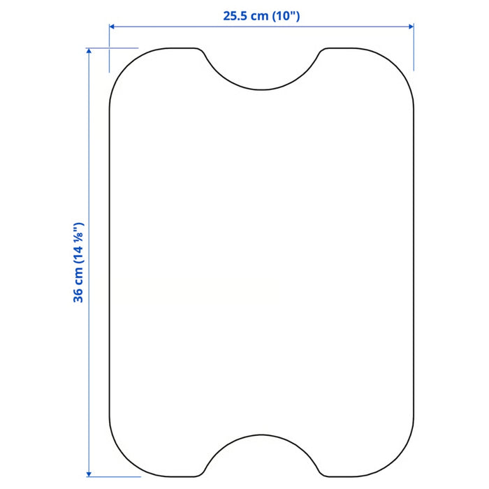 Mimalist bamboo lid from IKEA NORRÅVA series, fitting 36x26 cm containe