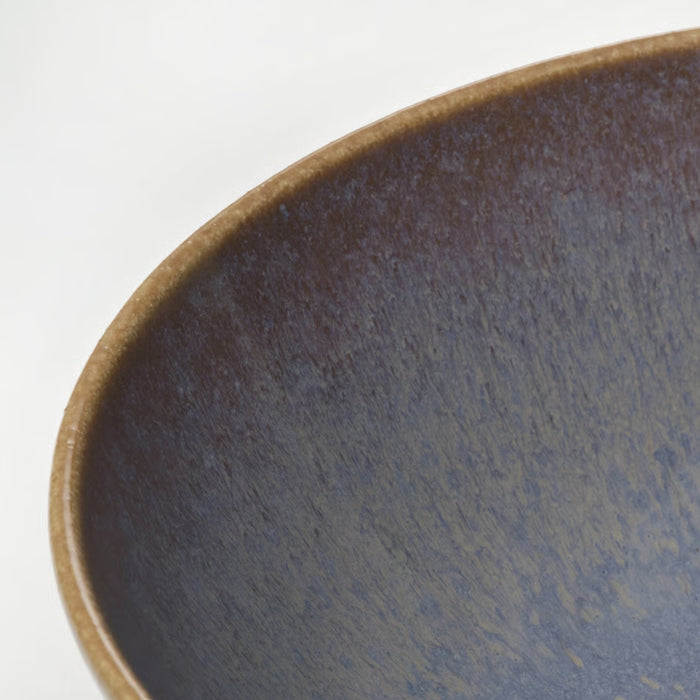 Ikea FÄRGKLAR Bowl, Lilac, 16 cm (6 ½ ") with SALVIKEN Washcloth, anthracite30x30 cm Pack of 1