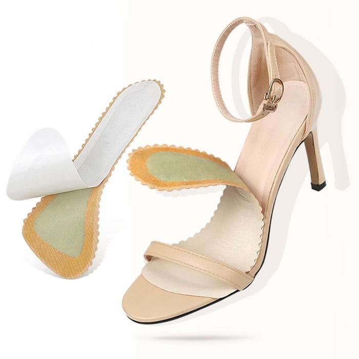 Digital Shoppy PU Leather 3/4 Shoe Inserts — All-Day Comfort for High Heels | Anti-Slip & Sweat-Absorption
