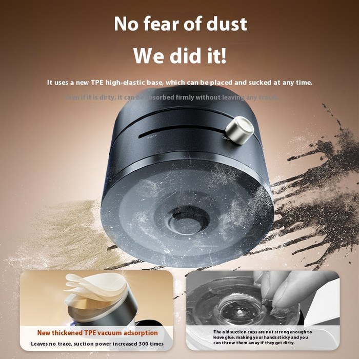 Digital Shoppy Foldable Magnetic Vacuum Car Phone Holder Foldable Suction Cup with Suction Cup Hands-Free Navigation for Smart Phone