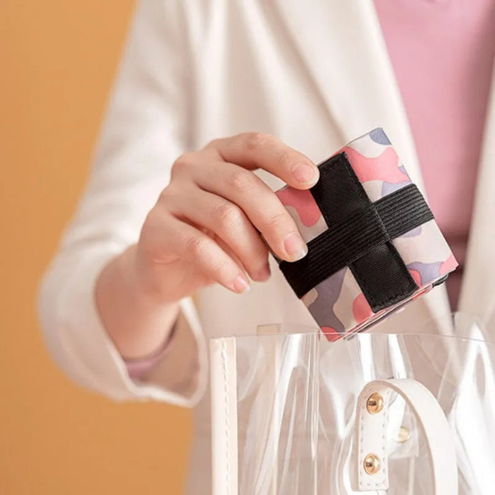 Digital Shoppy Foldable Shopping Bag,Pink – Large Capacity, Reusable & Portable