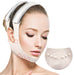  Digital Shoppy beige facial slimming strap with massage nodes highlighted on jawline contact points