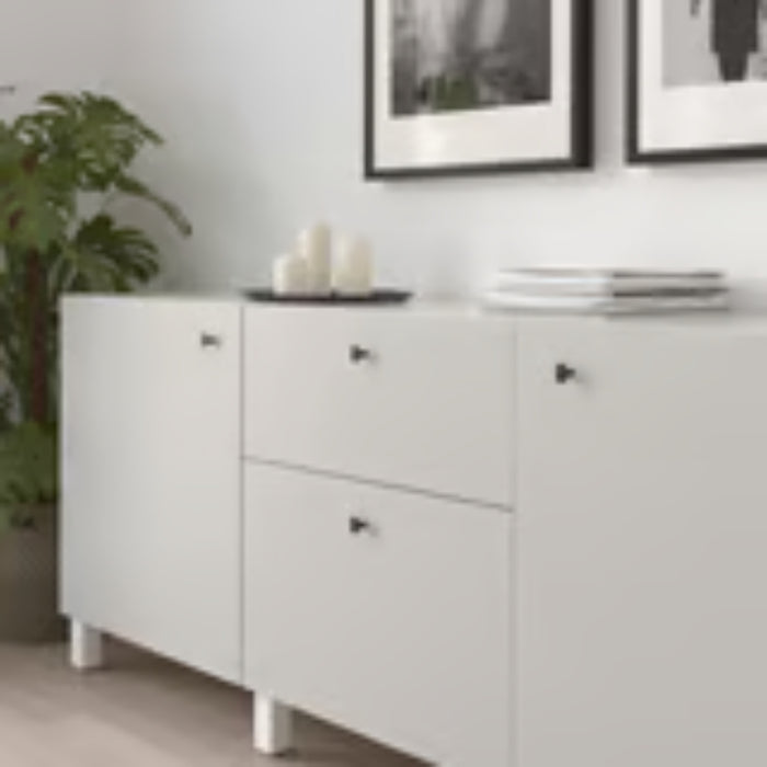 IKEA HACKÅS Knob, anthracite, 15 mm (9/16 ")