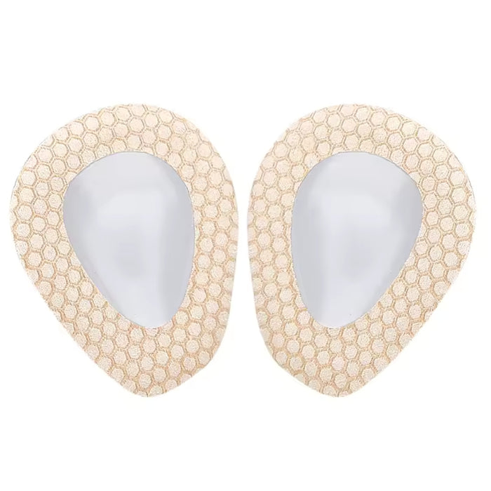 Digital Shoppy Metatarsal Pads & Heel Cushions Soft Gel Self-Adhesive Shock-Absorbing Non-Slip Unisex Foot Insoles for Forefoot Support (beige)