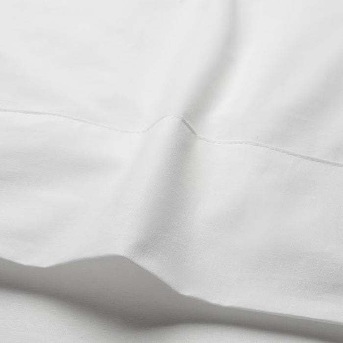 IKEA DVALA White 3-Piece Sheet Set - Single Bed Size