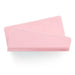  pink rectangular objects on a white background