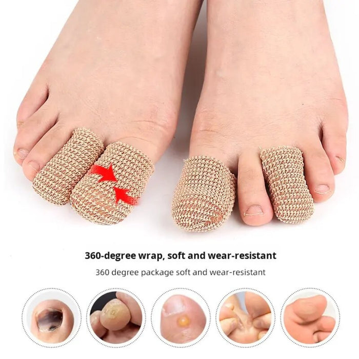 Digital Shoppy Double Layered Mesh Toe Separator — Breathable Bunion Relief Spacer