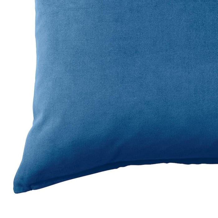 IKEA SANELA Cushion Cover Blue 40x58 cm with SANELA Cushion Cover Deep Blue 50x50 cm