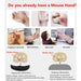 Infographic showing wrist pain symptoms and ergonomic vs ordinary wrist rest effects – highlights median nerve pressure and posture impact – 1598452347809 13936001