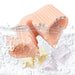 Digital Shoppy ribbed silicone toe separators submerged in water showing washable reusable design