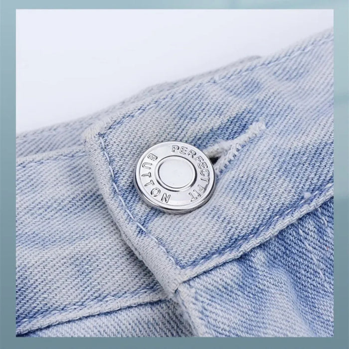 Digital Shoppy Magnetic Curtain Buckle, 17 mm – Anti-Leakage, Tool-Free Detachable Pair – Silver