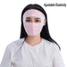 Luxurious silk face mask by Digital Shoppy with UV protection and breathable fabric