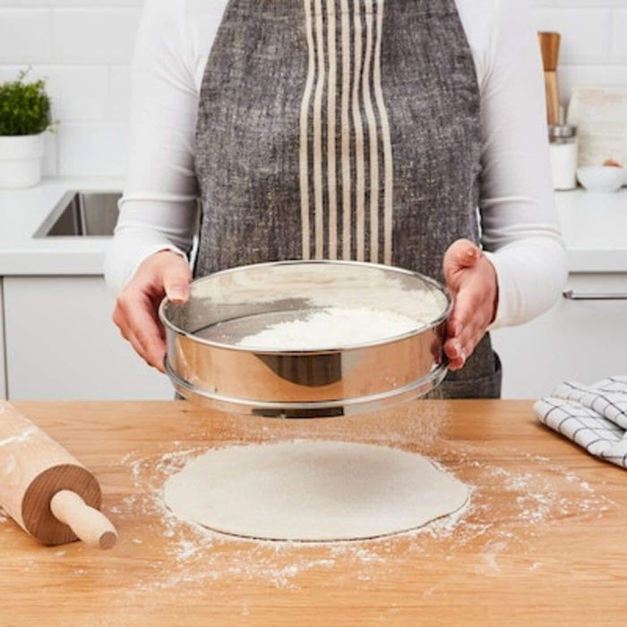 IKEA Flour Sifter Stainless Steel Combo with IKEA MAGASIN Rolling pin