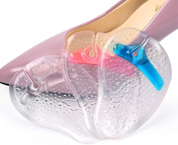 Digital Shoppy Soft Self-Adhesive PU Thong Insoles for Sandals Flip Flops Insole, 1 pair